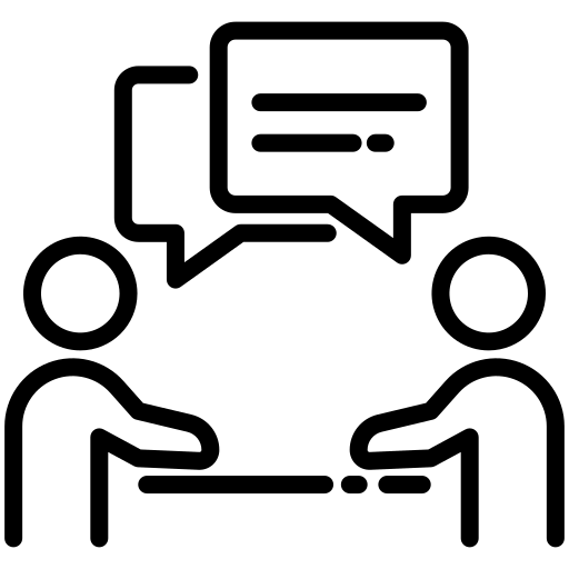 Icono de asesoramiento personalizado