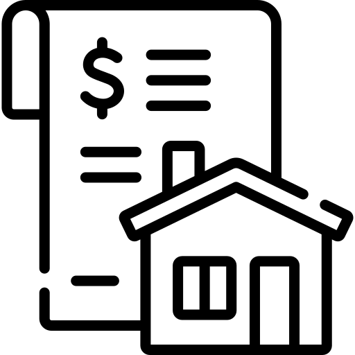 Icono de financiación hipotecaria